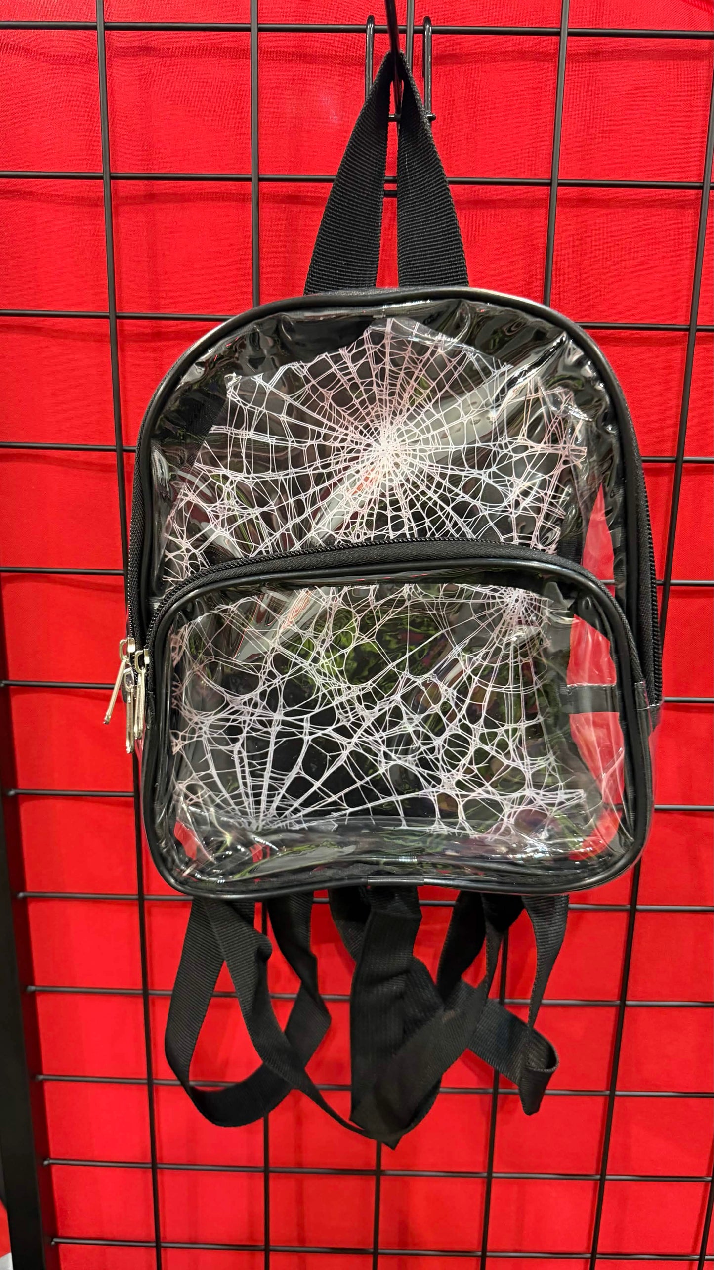 white//webs clear venue bag