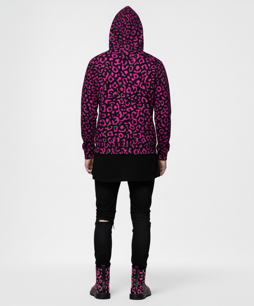 Neon//Cheetah Hoodie