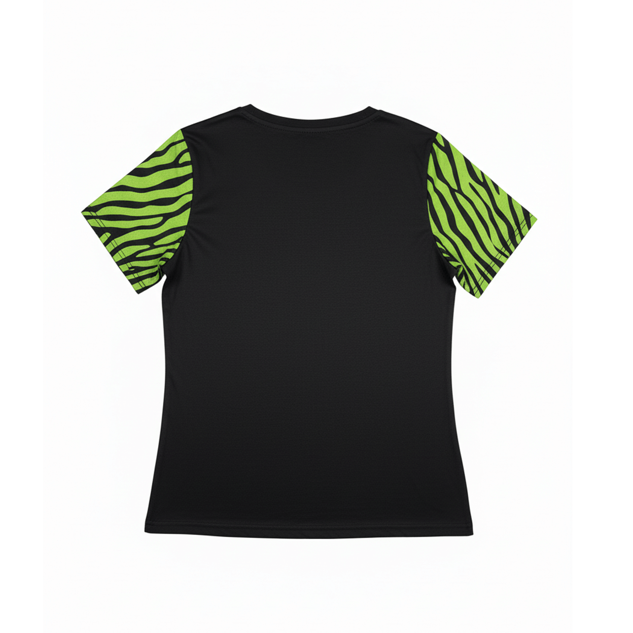 Rib//Stripe V Neck Lady Tee