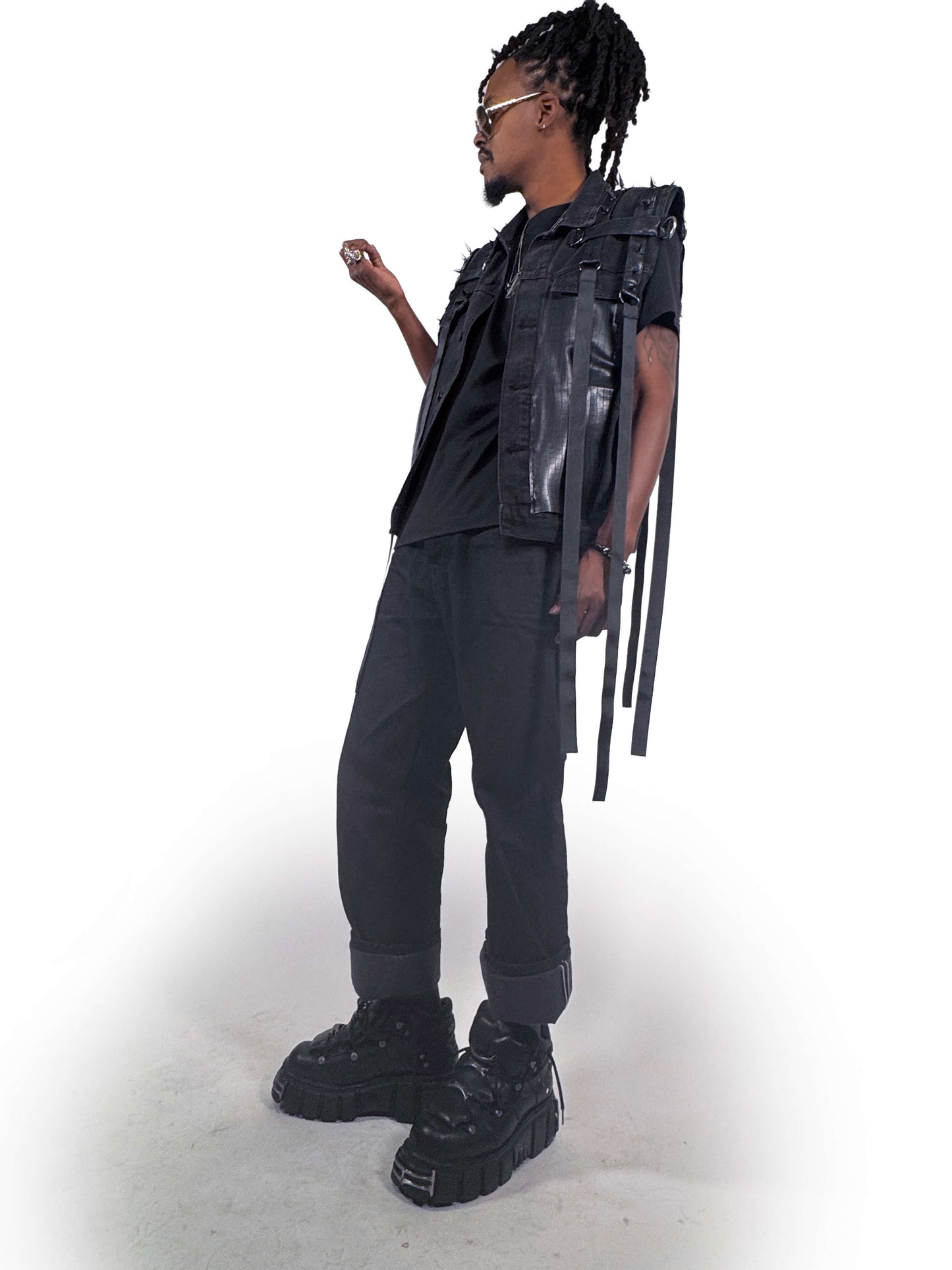 Strap'd//Spik'd Vest
