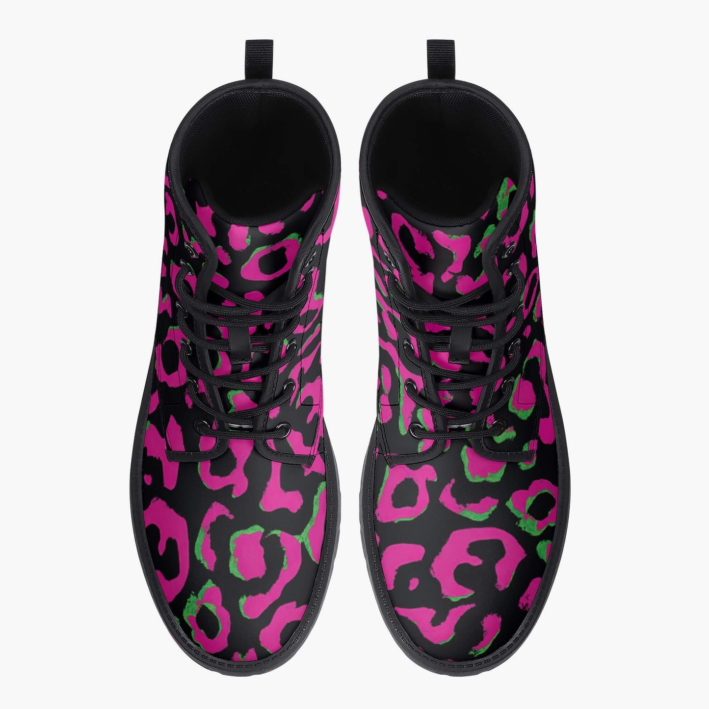 Neon//Cheetah Stomp Boots