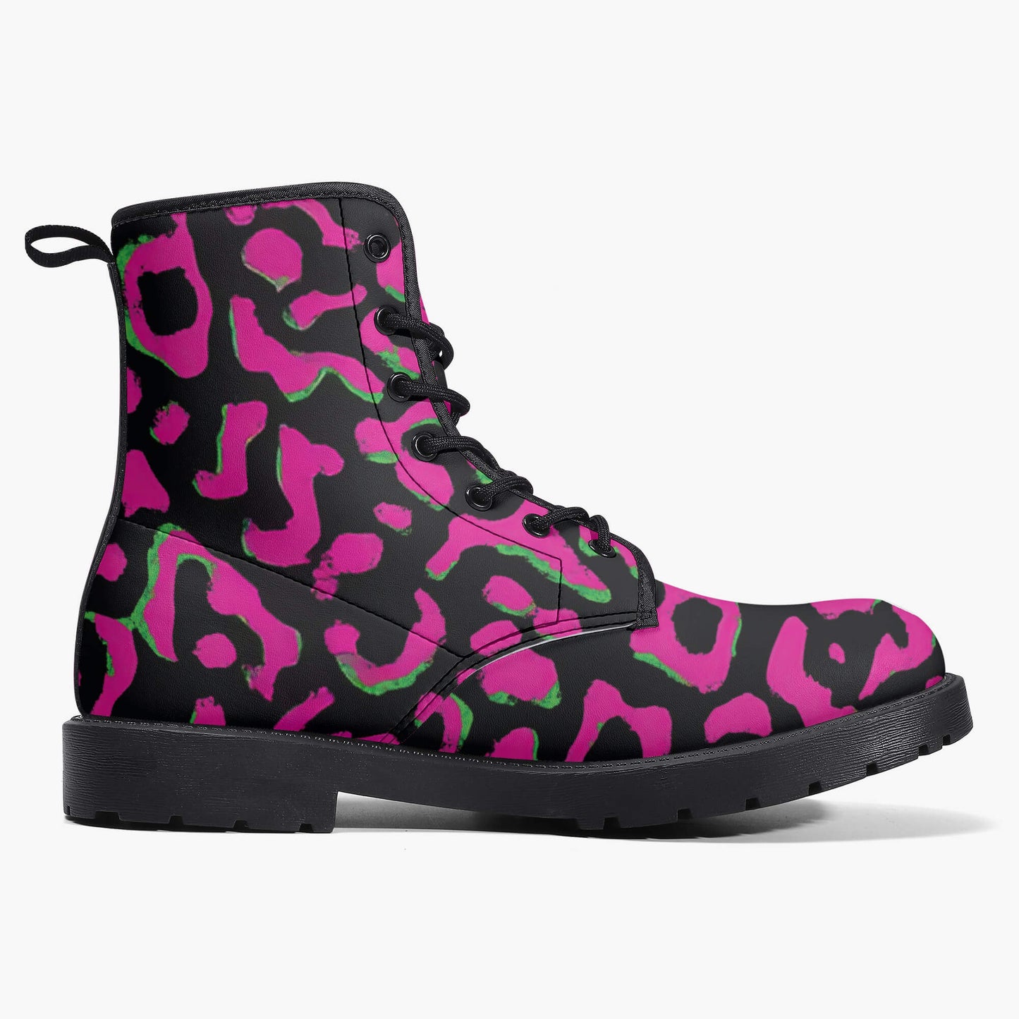 Neon//Cheetah Stomp Boots