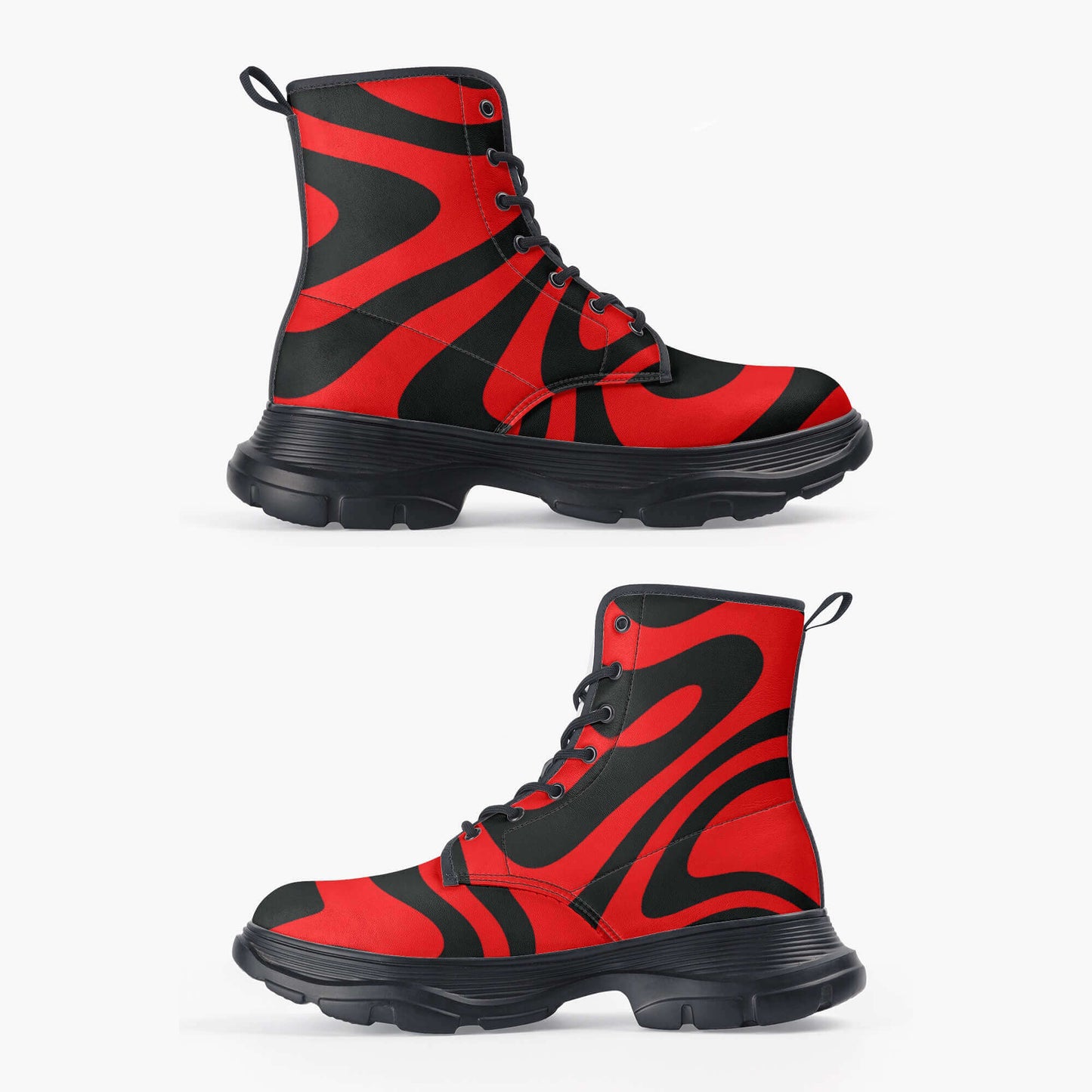 Psycho//Stripes Boots