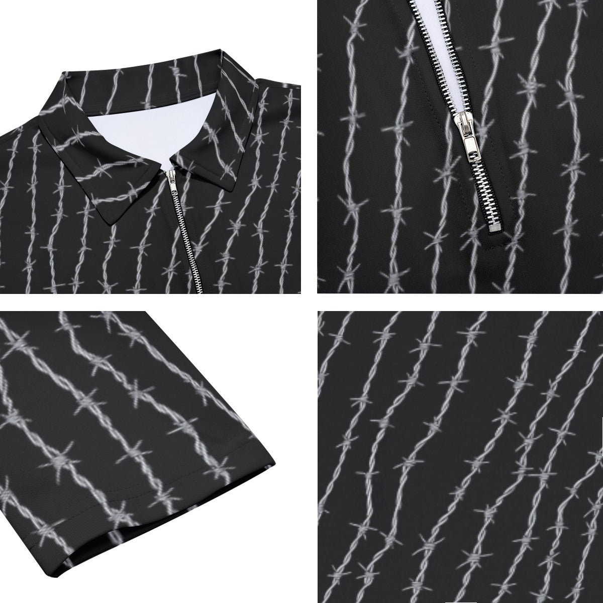 Barbed//Zipped Long Sleeve [[Low Stock]]