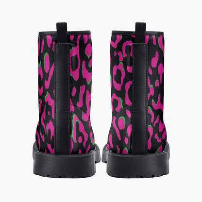 Neon//Cheetah Stomp Boots