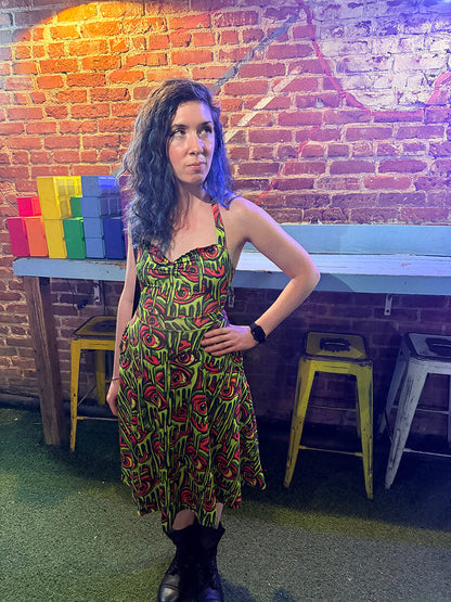 Eye//Drip Women’s Halter Dress