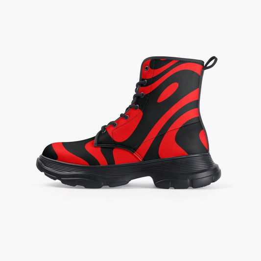 Psycho//Stripes Boots