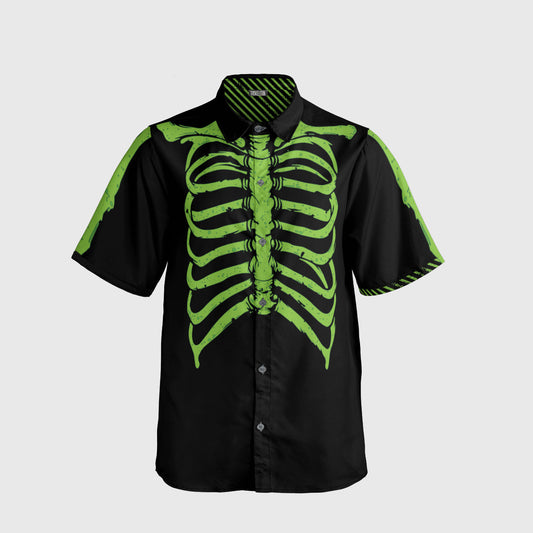 TOXIC//RIBCAGE Buttondown front