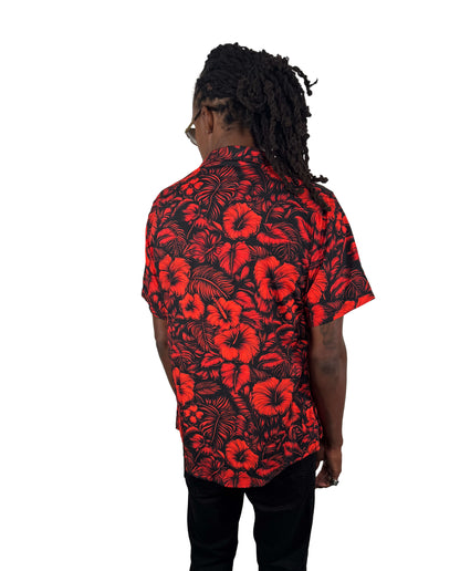 Flora Obscura Hawaiian Shirt [[LavaLuau x Triskeleton Collab]]