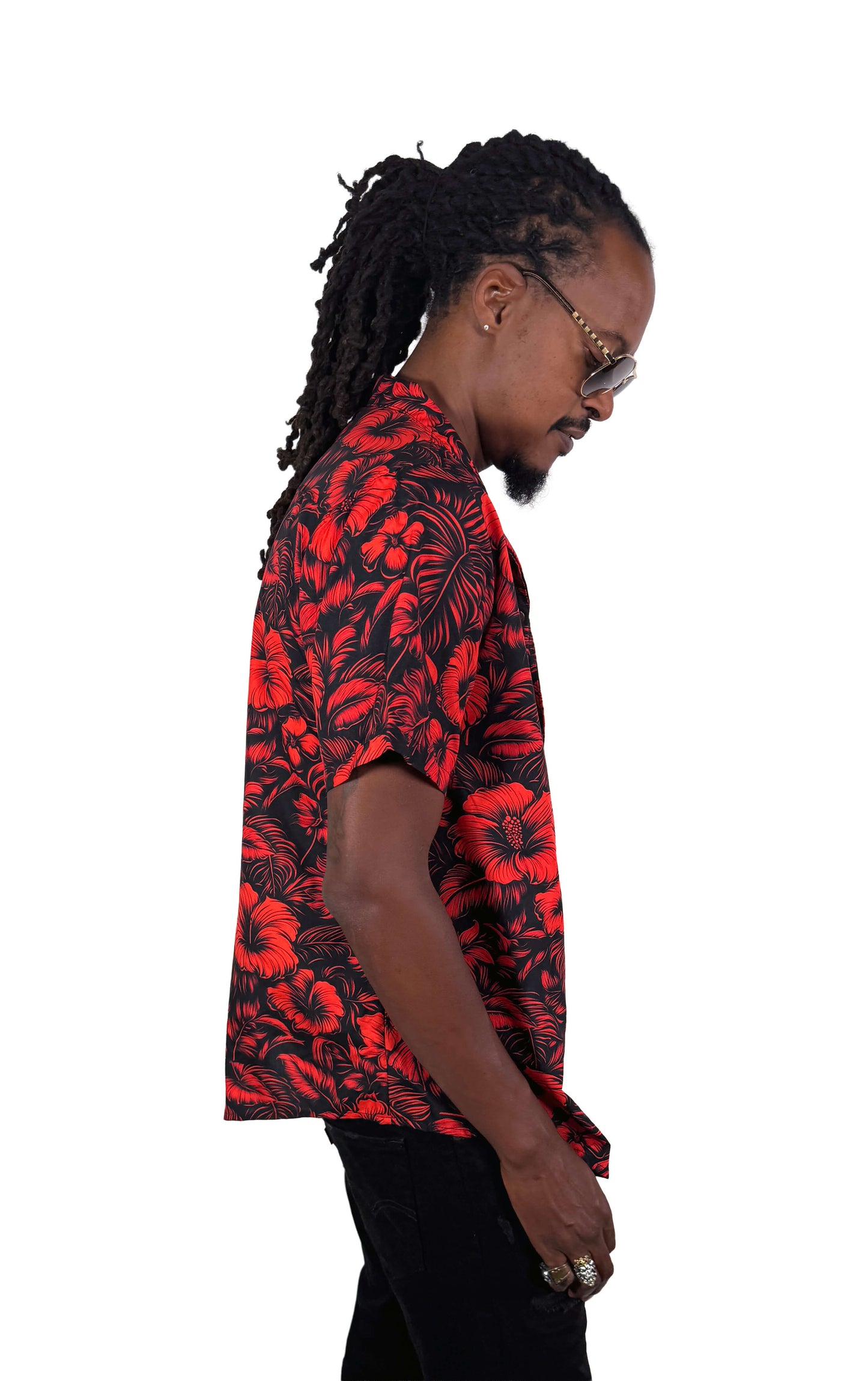 Flora Obscura Hawaiian Shirt [[LavaLuau x Triskeleton Collab]]