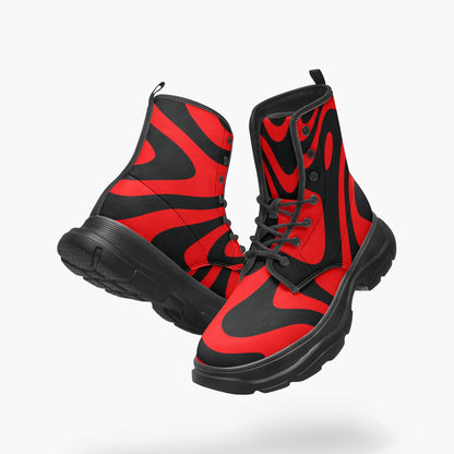 Psycho//Stripes Boots