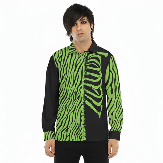Caged//Animal Button Down