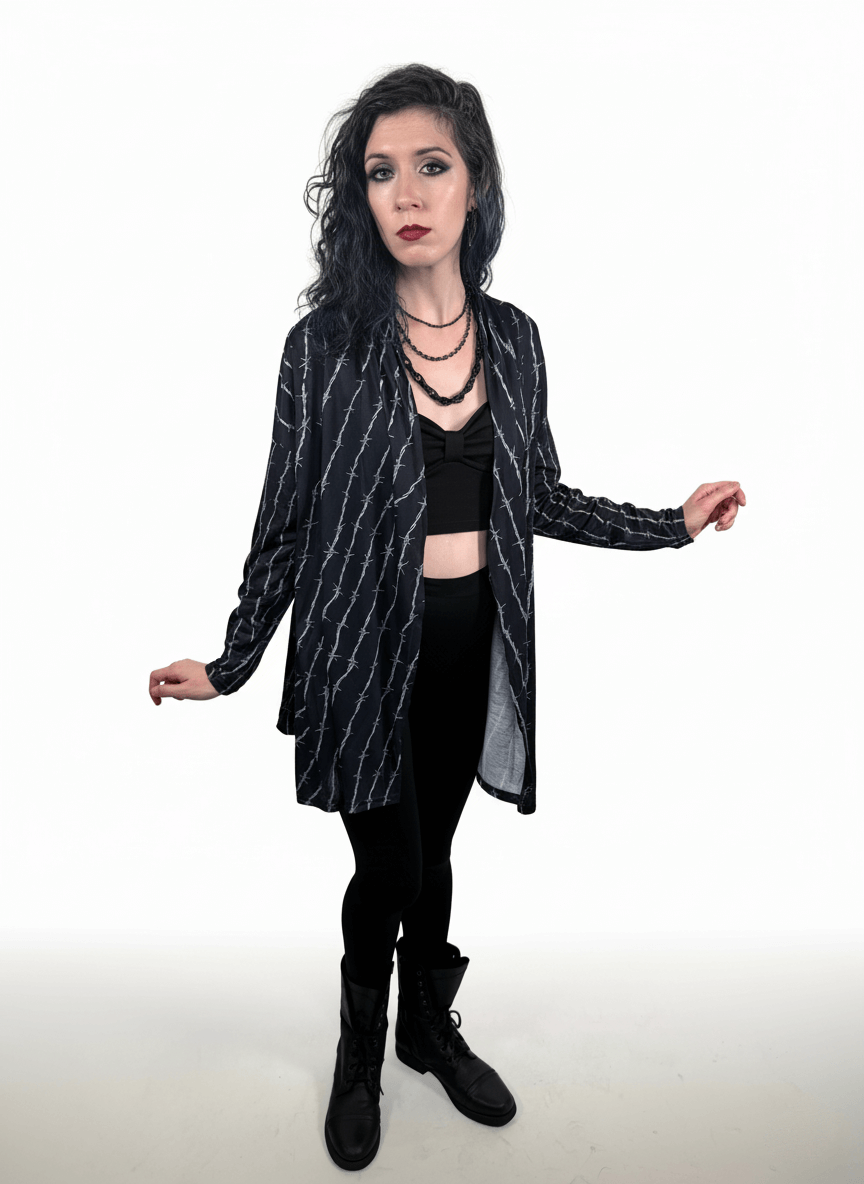 Barbed//Wire Cardigan