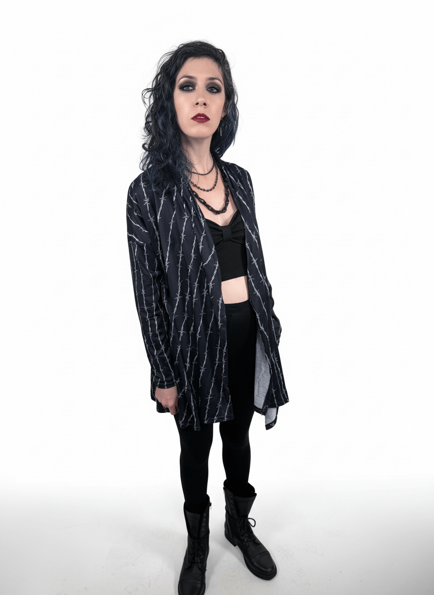 Barbed//Wire Cardigan
