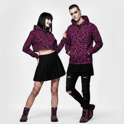 Neon//Cheetah Hoodie