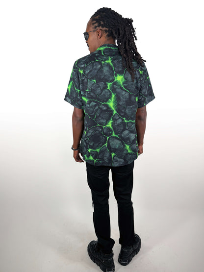 Acid Bloom Hawaiian Shirt [[LavaLuau x Triskeleton Collab]]