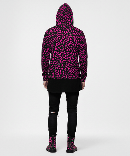 Neon//Cheetah Hoodie