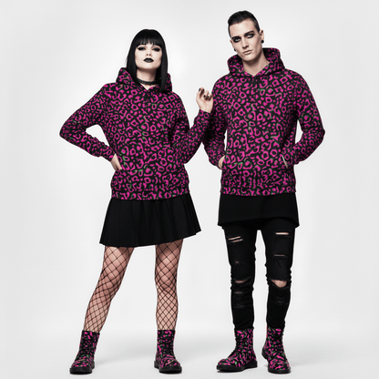 Neon//Cheetah Hoodie