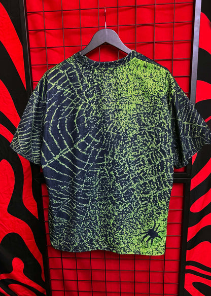 code//spider drop shoulder tee