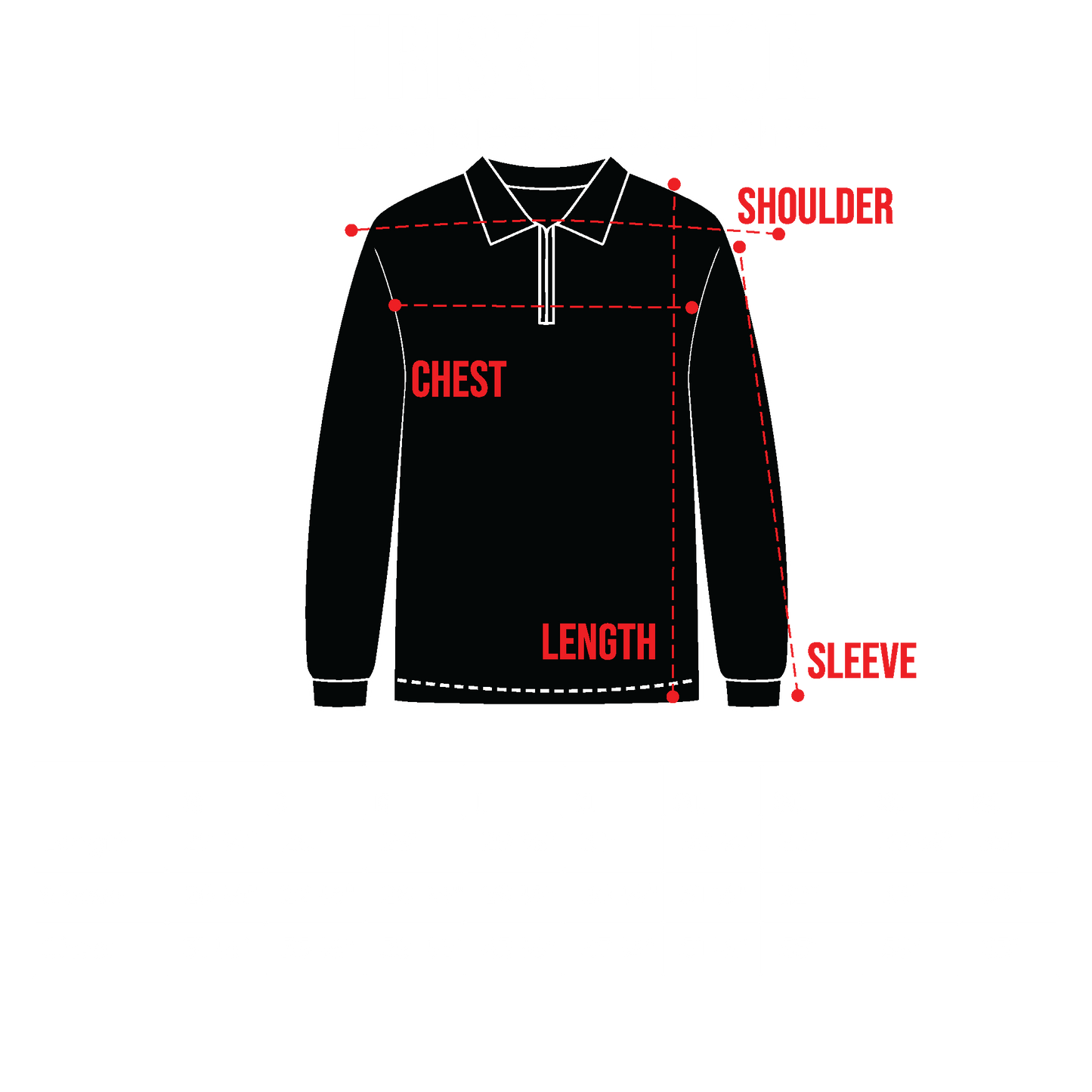 Barbed//Zipped Long Sleeve [[Low Stock]]