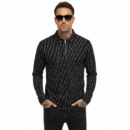 Barbed//Zipped Long Sleeve [[Low Stock]]